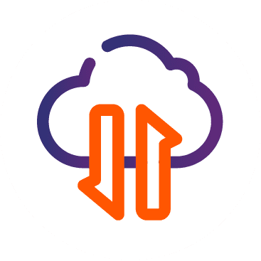 减少延迟 高效云端低延迟标示