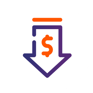 降低成本 降低成本标示